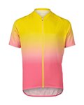 POC Kurzarm Fahrradtrikot - XC  - Gelb/Rosa