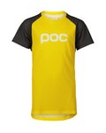 POC Kurzarm Fahrradtrikot - ESSENTIAL MTB - Gelb/Grau