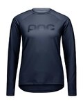 POC Langarm Fahrradtrikot für den Sommer - REFORM ENDURO - Blau