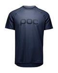 POC Kurzarm Fahrrad-Shirt - REFORM ENDURO TEE - Blau