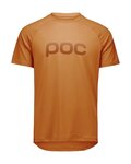 POC Kurzarm Fahrrad-Shirt - REFORM ENDURO TEE - Braun