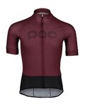 POC Kurzarm Fahrradtrikot - ESSENTIAL ROAD LOGO - Rot