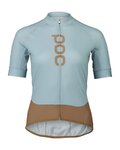 POC Kurzarm Fahrradtrikot - ESSENTIAL ROAD  - Blau/Braun