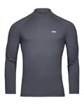 POC Langarm Fahrrad-Shirt - MOCK NECK JERSEY - Grau