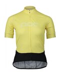 POC Kurzarm Fahrradtrikot - ESSENTIAL ROAD LOGO - Gelb