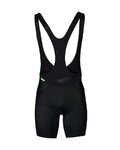 POC Kurze Fahrradhose mit Trägern - ULTIMATE VPDS - Schwarz
