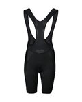 POC Kurze Fahrradhose mit Trägern - ULTIMATE VPDS - Schwarz