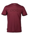 POC Kurzarm Fahrrad-Shirt - TEE - Rot