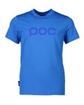 POC Kurzarm Fahrrad-Shirt - TEE - Blau