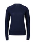 POC Langarm Fahrradtrikot für den Winter - LIGHT MERINO - Blau
