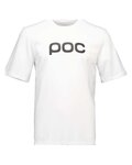 POC Kurzarm Fahrrad-Shirt - TEE - Weiß