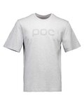 POC Kurzarm Fahrrad-Shirt - TEE - Grau