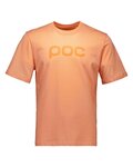 POC Kurzarm Fahrrad-Shirt - TEE - Orange