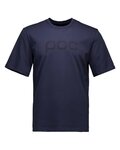 POC Kurzarm Fahrrad-Shirt - TEE - Blau