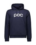 POC Kapuzenpullover - HOOD - Blau/Weiß