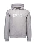 POC Kapuzenpullover - HOOD - Grau/Weiß