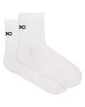 POC Knöchelhohe Fahrradsocken - CADENCE ROAD SHORT SOCKS - Weiß