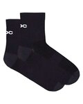 POC Knöchelhohe Fahrradsocken - CADENCE ROAD SHORT SOCKS - Schwarz