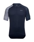 GORE Kurzarm Fahrradtrikot - C5 - Blau/Weiß