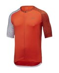 GORE Kurzarm Fahrradtrikot - C5 - Weiß/Orange