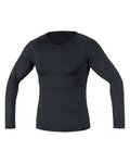 GORE Langarm Fahrrad-Shirt - M BL THERMO - Schwarz