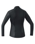 GORE Langarm Fahrrad-Shirt - GWS BL THERMO - Schwarz