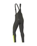 GORE Lange Fahrradhose mit Trägern - C3 GWS - Gelb/Schwarz