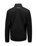GORE Winddichte Fahrradjacke - C5 GWS THERMO - Schwarz