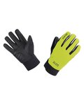 GORE Langfinger-Fahrradhandschuhe - C5 GTX THERMO - Gelb