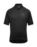 GORE Kurzarm Fahrradtrikot - C3 - Schwarz