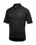 GORE Kurzarm Fahrradtrikot - C3 - Schwarz