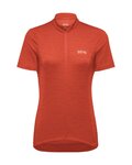 GORE Kurzarm Fahrradtrikot - C3 WMN - Orange