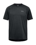 GORE Kurzarm Fahrrad-Shirt - R3 - Schwarz
