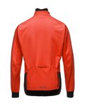 GORE Winddichte Fahrradjacke - C5 GTX I THERMO - Orange/Schwarz