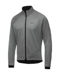 GORE Winddichte Fahrradjacke - C3 GTX THERMO - Grau