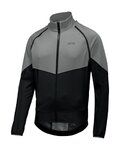 GORE Winddichte Fahrradjacke - PHANTOM WINDSTOPPER® - Schwarz/Grau