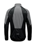 GORE Winddichte Fahrradjacke - PHANTOM WINDSTOPPER® - Schwarz/Grau