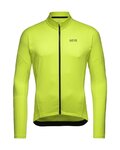 GORE Langarm Fahrradtrikot für den Winter - C3 THERMO - Gelb