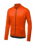 GORE Langarm Fahrradtrikot für den Winter - C3 THERMO - Orange