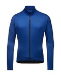 GORE Langarm Fahrradtrikot für den Winter - C3 THERMO - Blau