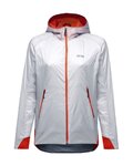 GORE Winddichte Fahrradjacke - R5 GTX INFINIUM™ WMN - Weiß/Orange
