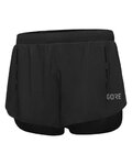 GORE Fahrradshorts ohne Träger - SPLIT - Schwarz