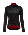 GORE Langarm Fahrradtrikot für den Winter - PROGRESS THERMO WMN - Orange/Rot