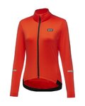 GORE Langarm Fahrradtrikot für den Winter - PROGRESS THERMO WMN - Orange