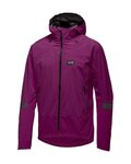 GORE Fahrrad-Regenjacke - LUPRA - Lila
