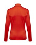 GORE Langarm Fahrrad-Shirt - EVERYDAY THERMO 1/4-ZIP WMN - Orange