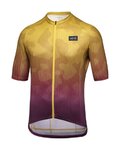 GORE Kurzarm Fahrradtrikot - RAIN CAMO - Gelb/Lila