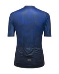 GORE Kurzarm Fahrradtrikot - RAIN CAMO WMN - Blau