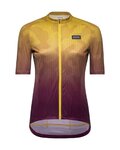 GORE Kurzarm Fahrradtrikot - RAIN CAMO WMN - Gelb/Lila