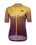 GORE Kurzarm Fahrradtrikot - RAIN CAMO WMN - Gelb/Lila